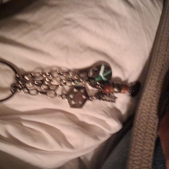 The Sak Grey Leather Hobo Bag - Picture 6 of 7